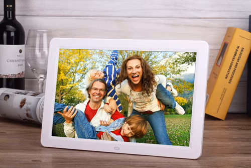 10.1 Inch LCD Display Digital Photo Frame with LED Backlight