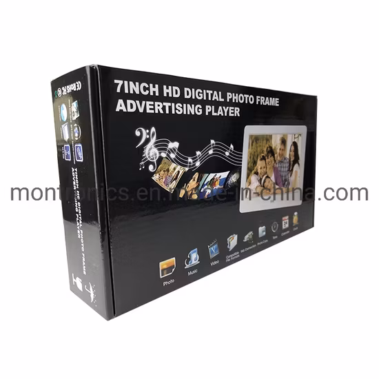 На заводе горячая продажа 8-дюймовый светодиодный HD-дисплей цифровая фоторамка