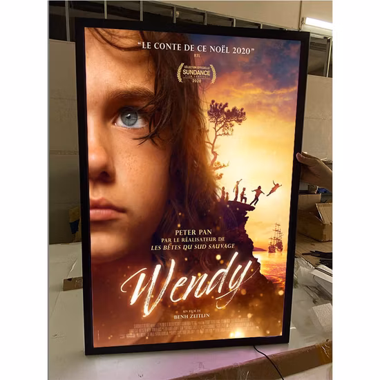 Алюминиевая рамка с зажимом, рамка со светодиодным дисплеем